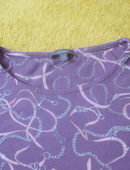 NEUw * Ketten- Print * Longsleeve * Langarm * T- Shirt "MONTEGO" Gr. 36- 38, 40/ S- M * aubergine * lila * flieder * rosè * - Riedlingen