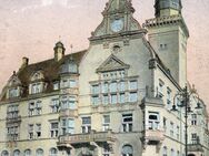 Postkarte, AK, Werdau i. S. Neues Rathaus - Gutach (Breisgau)