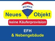 Keine Käuferprovision! Kaufen Sie ab € 499,- mtl.* ! EFH m. Anbau & überd.Terrasse (Kein Garten) - Obernburg (Main)