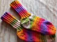 Handgestrickte bunte Socken - Seelitz