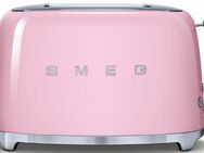 Smeg Toaster TSF01PKEU, 2 kurze Schlitze, für 2 Scheiben, 950 W