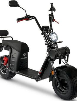 Rolektro E-Motorroller E-Cruiser 45 Lithium, Schwarz, 60V-20Ah Akku, 1500 Watt, 1500 W, 45 km/h, bis zu 50 km Reichweite, mit USB-Anschluss und integr. Alarmanlage