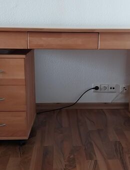 SCHREIBTISCH MIT ROLLCONTAINER - Weinstadt
