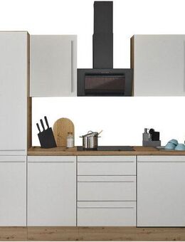KOCHSTATION Küchenzeile Florida, Breite 310 cm, wahlweise mit E-Geräten,Softclose für Türen/Schubkästen