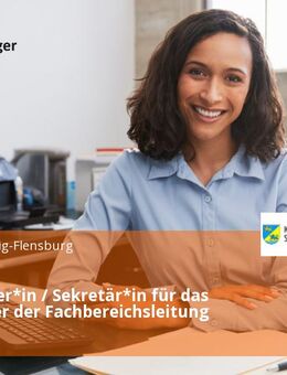 Mitarbeiter*in / Sekretär*in für das Vorzimmer der Fachbereichsleitung - Schleswig
