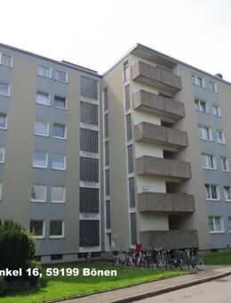 Sanierte 2-Zimmer-Wohnung in Bönen zu vermieten, Wohnberechtigungsschein notwendig (Aufzug vorhanden) - Bönen