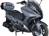 Alpha Motors Motorroller Sport Cruiser 300, 276 ccm, 125 km/h, Euro 5+, (Spar-Set, mit Topcase), mit integr. Alarmanlage, Keyless-System, USB-Anschluss und Windschild