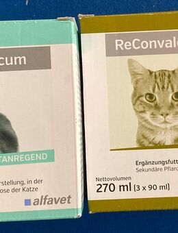 Alfavet ReConvales Tonicum + Gastro Balance Katze unbenutzt - Coburg