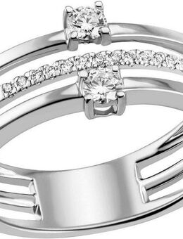 Firetti Fingerring Schmuck Geschenk Silber 925 Damenring Ring, mit Zirkonia (synth)