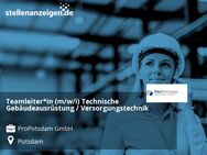 Teamleiter*in (m/w/i) Technische Gebäudeausrüstung / Versorgungstechnik - Potsdam