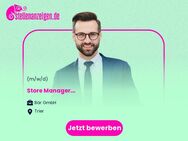 Store Manager (m/w/d) - Trier