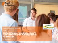Stellv. Kindergartenleitung (m/w/d) für den städtischen Kindergarten in Hoffenheim - Sinsheim
