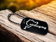 Schlüsselanhänger Nürburgring Personalisierbar Wunschtext Geschenk Geburtstag - Auerbach (Oberpfalz)