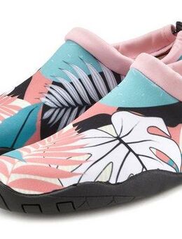LASCANA Badeschuh Aquaschuh, Slipper, Wasserschuh ultraleicht und schnelltrocknend VEGAN