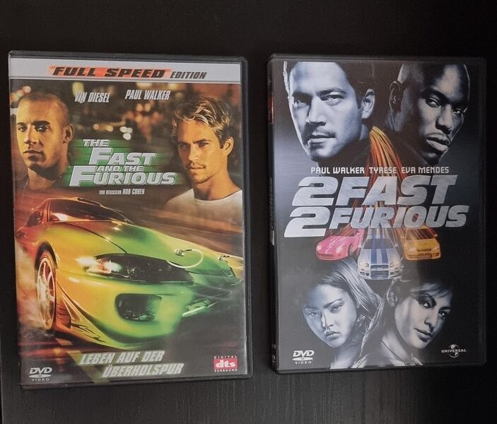 The Fast and the Furious (Full Speed Edition) + 2 Fast 2 Furious DVD, FSK 16 - Verden (Aller)
