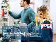 Teamleiter Qualitätssicherung, Qualitätsmanagement (m/w/d) - Ennepetal (Stadt der Kluterhöhle)