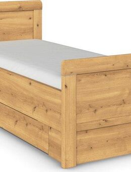 rauch Stauraumbett Bett Einzelbett Stollenbett Bettkästen EVELYN, in Komforthöhe mit Holzkopfteil sowie Schubladen MADE IN GERMANY