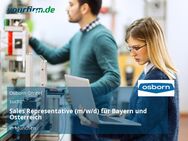 Sales Representative (m/w/d) für Bayern und Österreich - München