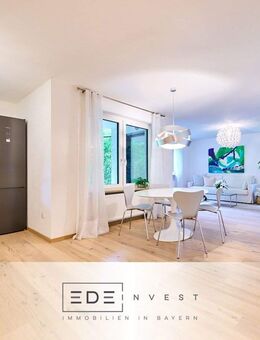 Wohnen im Grünen - stilvolle 4-Zimmer-Erdgeschosswohnung mit Südterrasse und Balkon - München