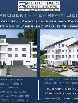 + EXKLUSIVES MEHRFAMILIENHAUS-PROJEKT! + - Bad Saulgau