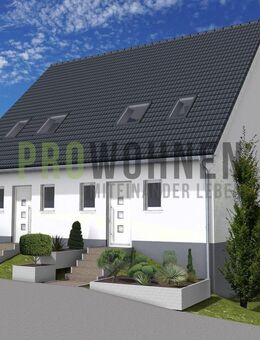 sonnige Doppelhaushälfte ohne oder mit Keller schlüsselfertig incl. Grundstück - Eschau