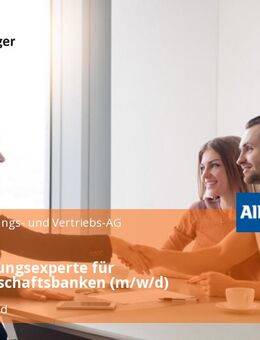 Versicherungsexperte für Genossenschaftsbanken (m/w/d) - Wuppertal