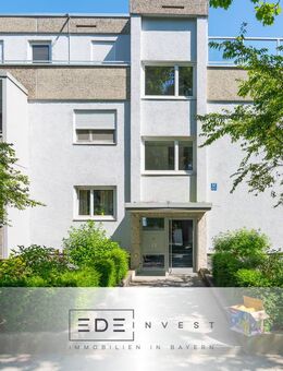 Moderne Etagenwohnung mit Balkon in München-Oberföhring - München
