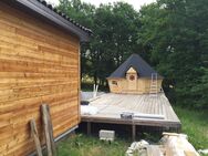 Saunakota 16,5m² KONISCH Sauna Grillkota - Rietberg