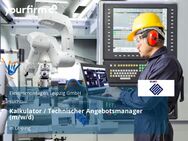 Kalkulator / Technischer Angebotsmanager (m/w/d) - Leipzig