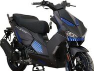 Alpha Motors Motorroller SHARK, 50 ccm, 45 km/h, Euro 5, mit integr. Alarmanlage, Keyless-System und USB-Anschluss