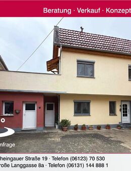 Schönes Einfamilienhaus mit Terrasse und Hoffläche - Pfaffen-Schwabenheim