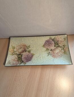 Obsttablett Servierten Kunst Handgemacht Tablett - Lohfelden