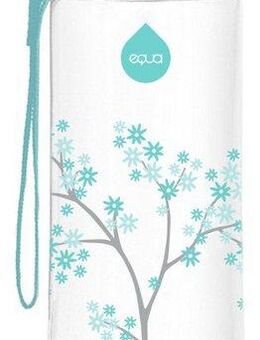 equa Trinkflasche Kids Mint Blossom, Tritankunststoff, Inhalt 600 ml