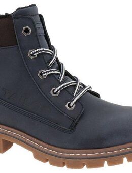 TOM TAILOR Schnürboots mit gepolstertem Schaftrand, Komfortweite G