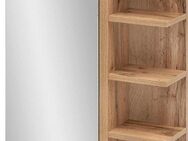 Schildmeyer Spiegelschrank Breite 50 cm, 1-türig, LED-Beleuchtung, Schalter-/Steckdosenbox