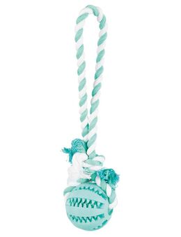 Trixie Denta Fun Spieltau mit Ball - Ø 7 x L 24 cm