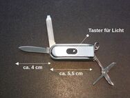 Taschenmesser Sammlermesser mit Licht und  Schlüsselring Taschenmesser Sammlermesser Vintage 3,- - Flensburg