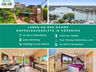 Leben nah an der Dahme: Stilvolle Doppelhaushälfte in Köpenick mit vielen Extras, Pool & Gartenoase - Berlin