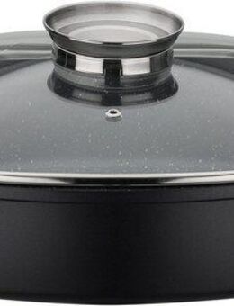 GSW Bräter Gourmet Granit, Aluminiumguss (1-tlg), Induktion, 4,9 Liter