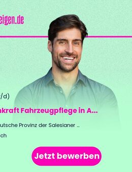 Fachkraft Fahrzeugpflege (m/w/d) in Ausbilderfunktion - Aach (Rheinland-Pfalz)