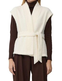 s.Oliver Strickweste mit Bindeband