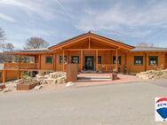 Exklusive Villa in traumhafter Naturlage - moderner Bungalow in vollmassiver Holzblockbauweise - Weidenberg