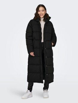 ONLY Steppmantel ONLANN PREMIUM PUFFER COAT X-LONG OTW mit seitlichen Schlitzen und Druckknöpfen