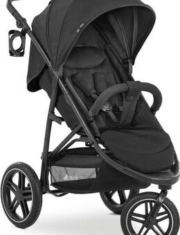 Hauck Dreirad-Kinderwagen Rapid 3R, black, mit schwenk- und feststellbarem Vorderrad