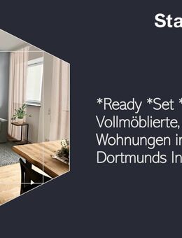 *Ready*Set*Live* Vollmöblierte, sanierte Wohnungen in ruhiger Lage in Dortmunds Innenstadt - Dortmund
