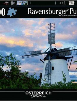 Ravensburger Puzzle Windmühle bei Retz, 1000 Puzzleteile, Made in Germany