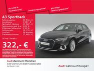 Audi A3, Sportback 40 TFSI e advanced, Jahr 2022 - München