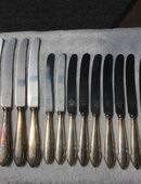 WMF Nirosta Vintage Küchenmesser Set Versilbert in 36043