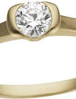 Firetti Fingerring Schmuck Geschenk Gold 333 Damenring Goldring Verlobung Herz Solitär, mit Zirkonia (synth)
