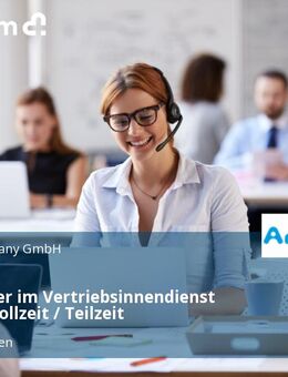 Mitarbeiter im Vertriebsinnendienst (m/w/d) Vollzeit / Teilzeit - Trollenhagen